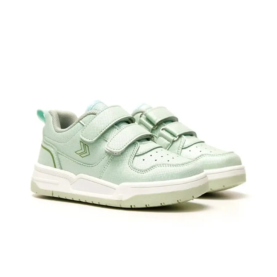 Imagen 1 de 7 de Zapatillas Atomik Con Abrojo Young-MENTA/BLANCO