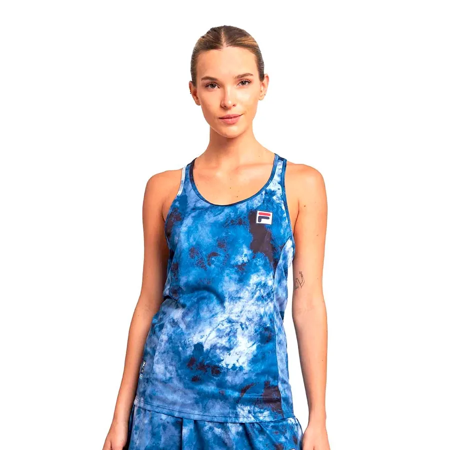 Imagen 0 de 6 de Musculosa Fila Kit Aat-AZUL/MARINO/BLANCO