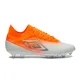 botines-umbro-campo-adamant-premier-polar-magma-BLANCO/NARANJA FLUO
