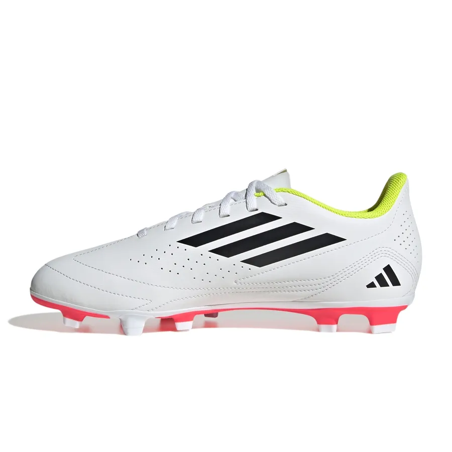 Imagen 2 de 7 de Botines adidas Deportivo III Multiterreno-BLANCO/NEGRO/AMARILLO FLUOR