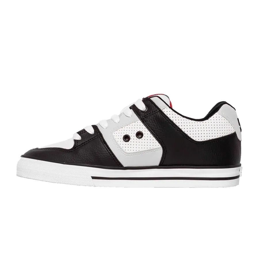 Imagen 2 de 6 de Zapatillas Dc Pure-GRIS/BLANCO/ROJO