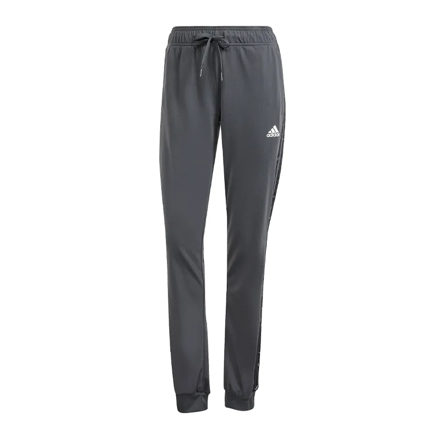 Imagen 2 de 5 de Pantalón adidas Animal Print Tricot 3 Tiras-GRAFITO