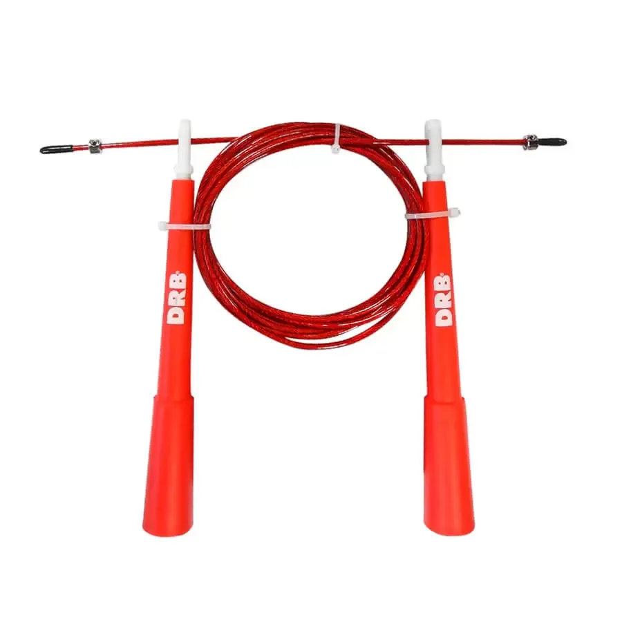 Imagen 1 de 2 de Cuerda Salto C/Dest Cable Acero Drb DRB-ROJO