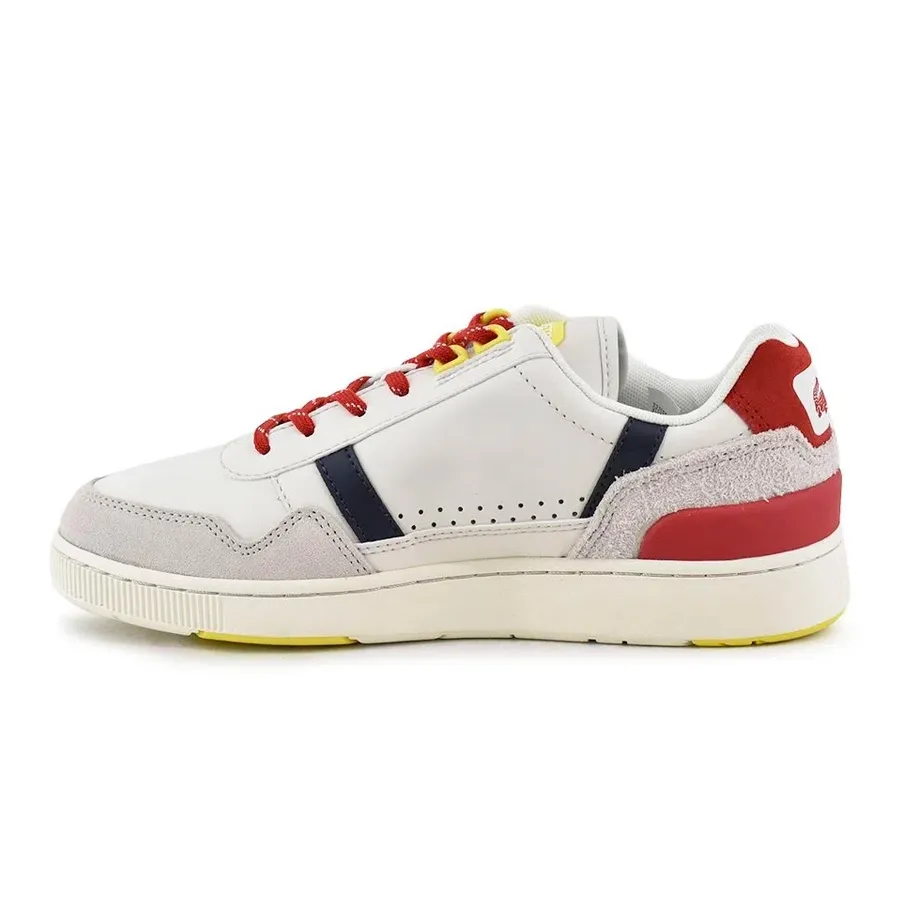 Imagen 1 de 4 de Zapatillas Lacoste T Clip-NATURAL/ROJO/MARINO