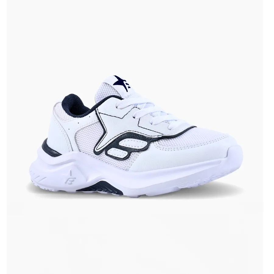 Imagen 0 de 3 de Zapatillas Footy Escolar Princeton-BLANCO/AZUL