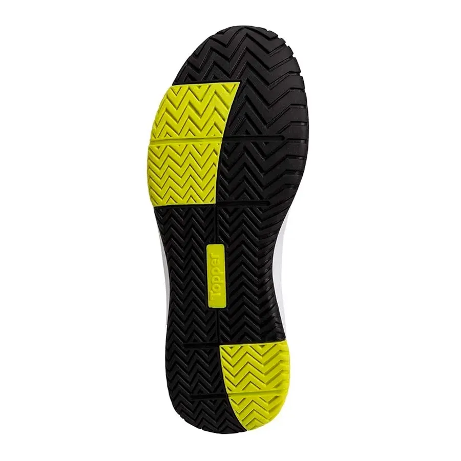 Imagen 4 de 5 de Zapatillas Topper Cover IV-BLANCO/NEGRO/LIMA