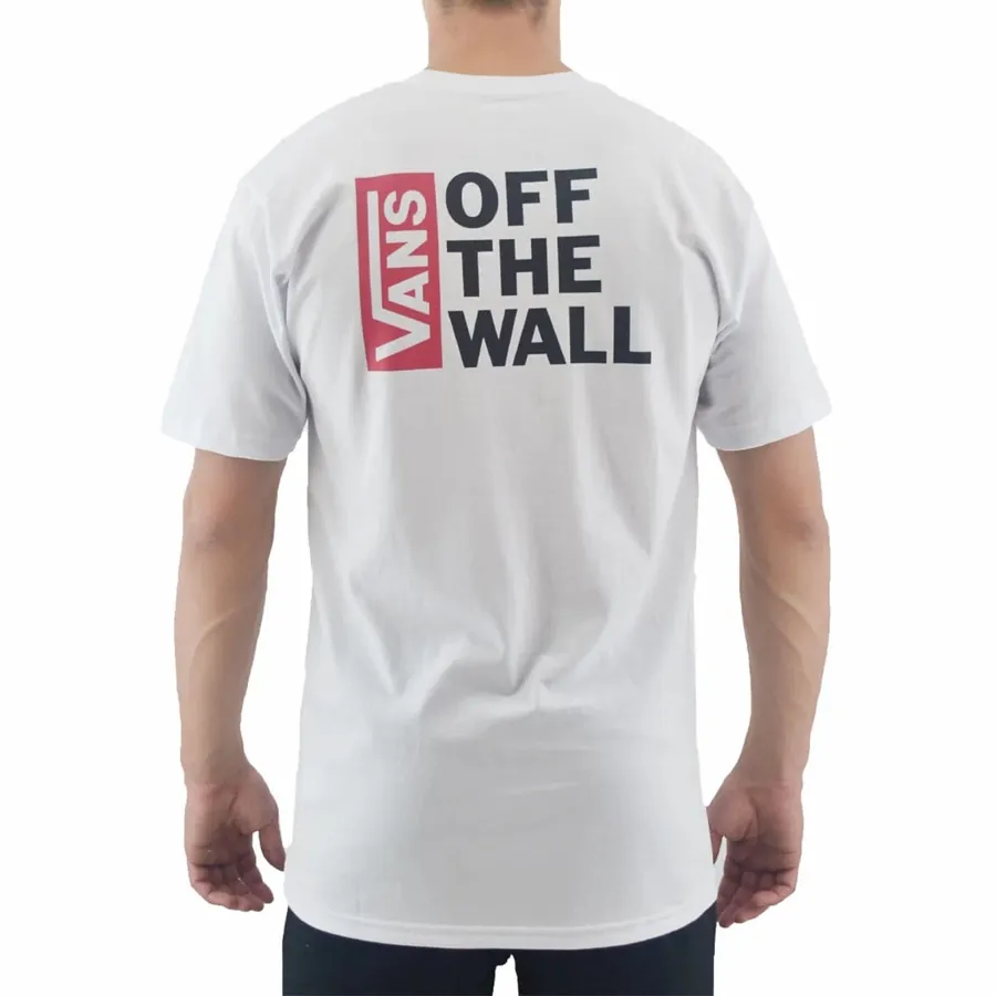 Imagen 2 de 3 de Remera Vans Off The Wall Classic-BLANCO/NEGRO/ROJO