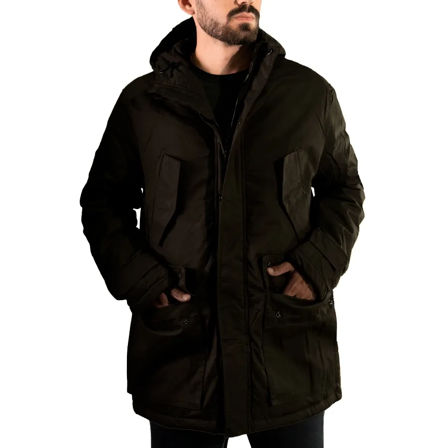Imagen 0 de 4 de Campera Kamp Parka 25-NEGRO