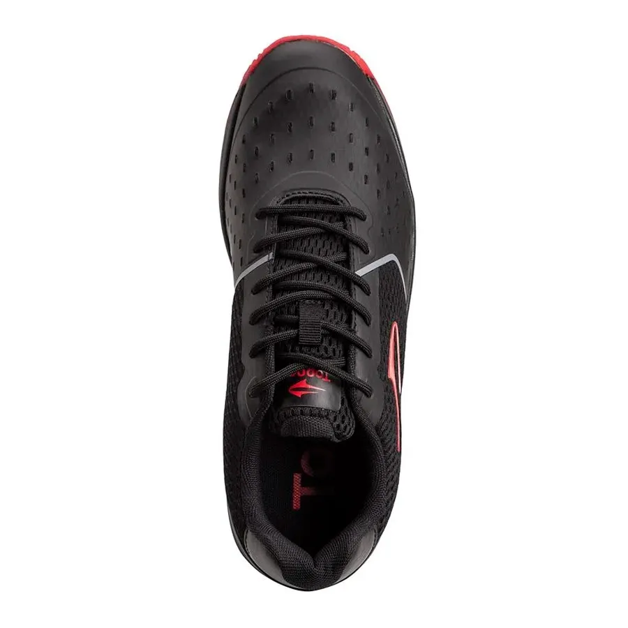 Imagen 3 de 5 de Zapatillas Topper T Padel-NEGRO/ROJO