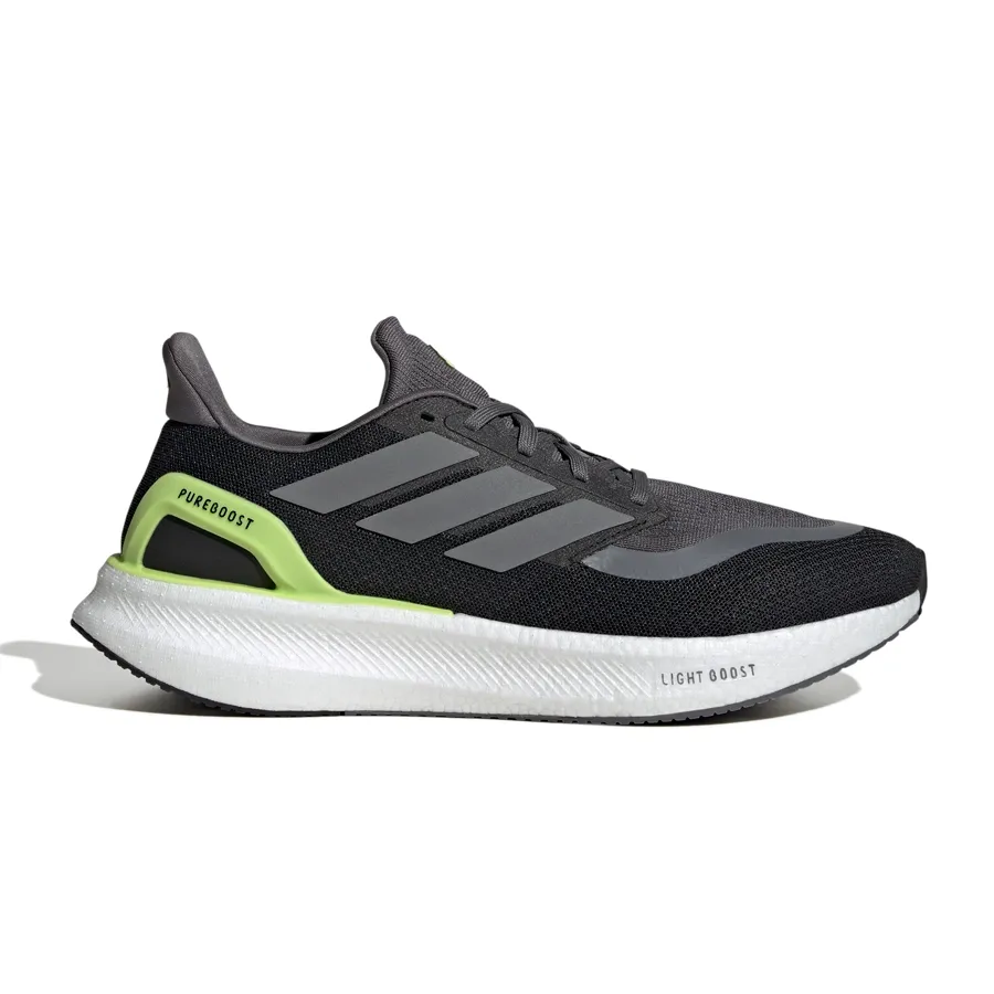 Imagen 0 de 8 de Zapatillas adidas Pureboost 5-GRAFITO/NEGRO/LIMA