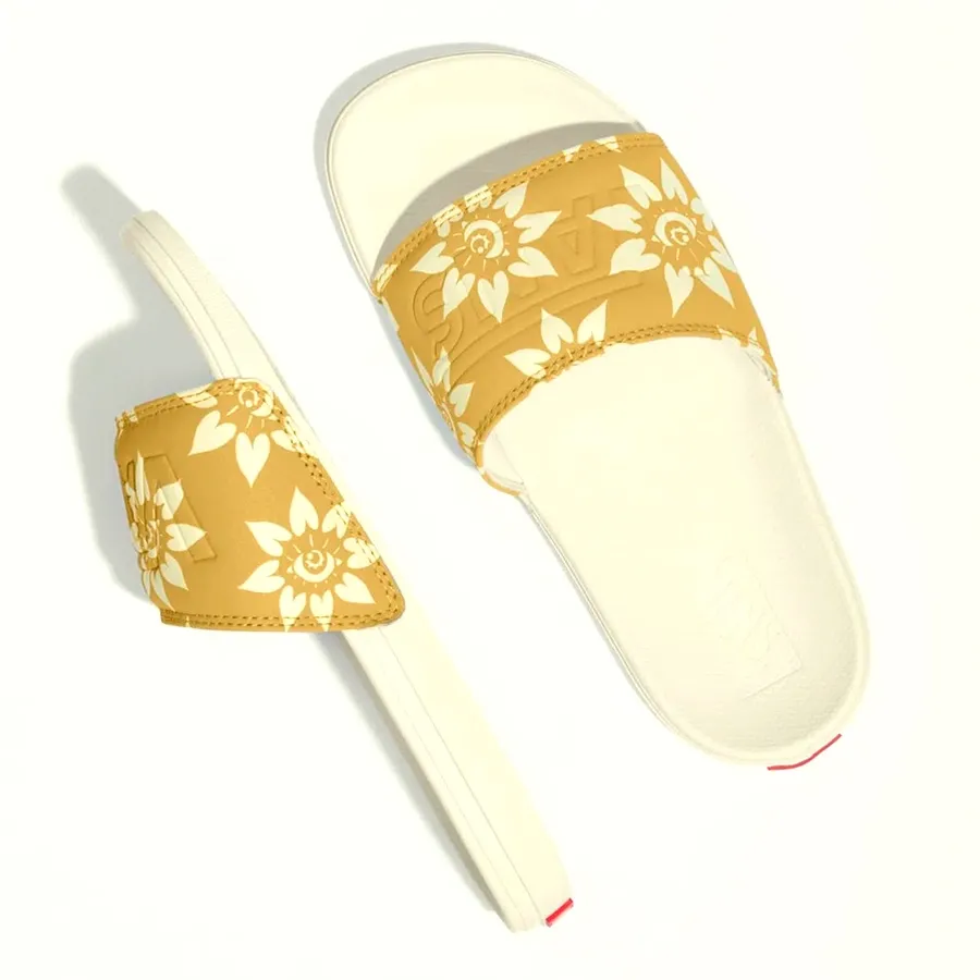 Imagen 2 de 3 de Ojotas Vans La Costa-BLANCO/DORADO