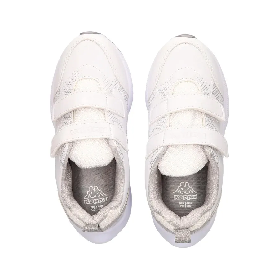 Imagen 4 de 5 de Zapatillas Kappa Break Kids Velcro-BLANCO