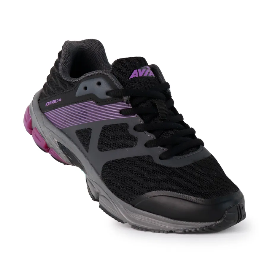 Imagen 1 de 4 de Zapatillas Avia Conquer Running-NEGRO/VIOLETA
