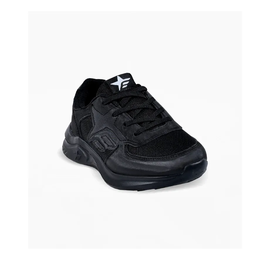 Imagen 1 de 3 de Zapatillas Footy Escolar Princeton-NEGRO