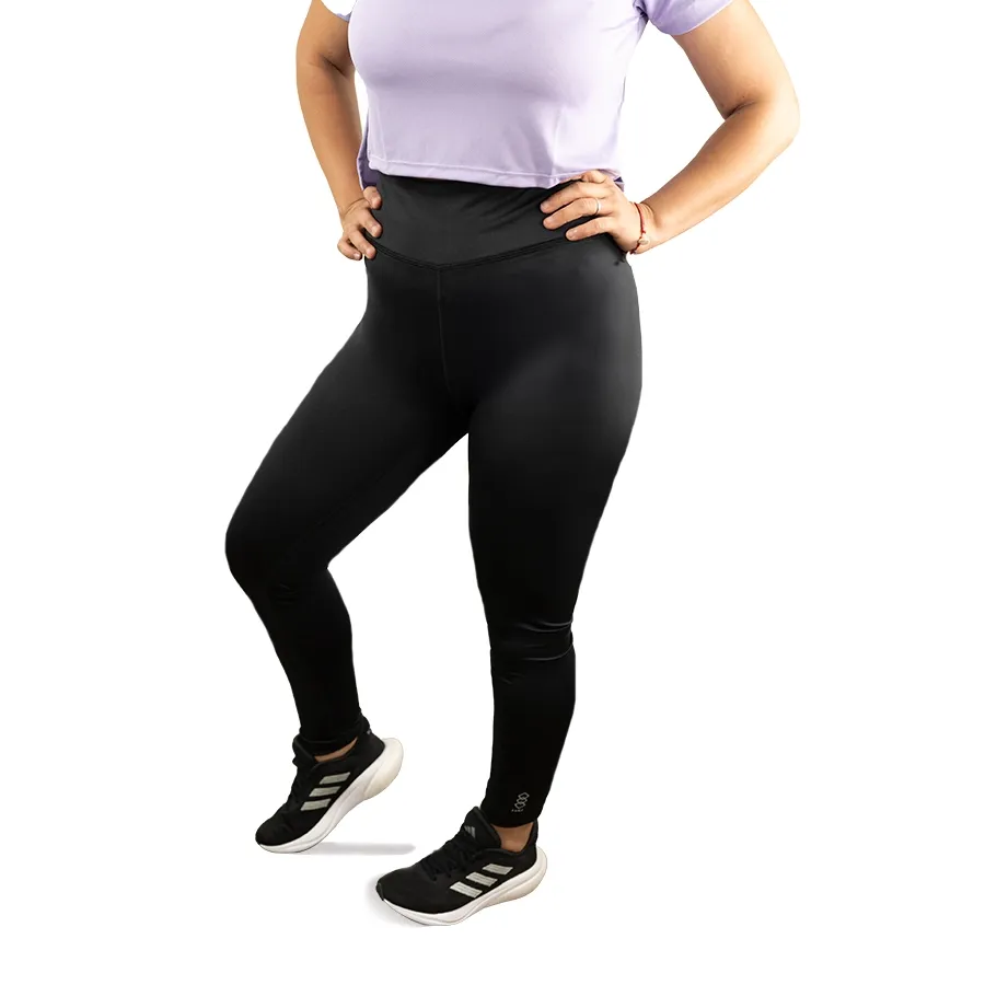 Imagen 1 de 5 de Calza Kamp Lisa Larga-NEGRO