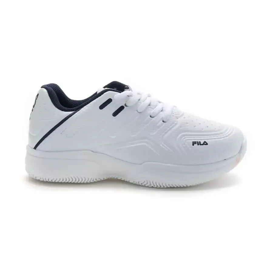 Imagen 4 de 5 de Zapatillas Fila Lugano 6.0 Kids-BLANCO/MARINO