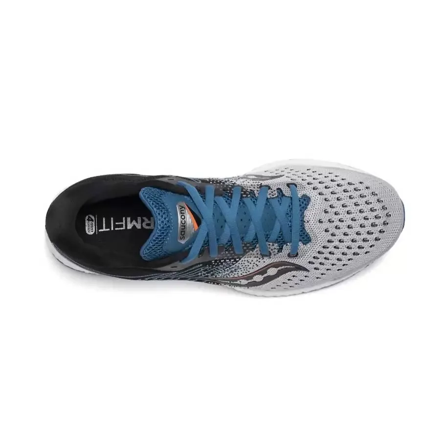 Imagen 3 de 5 de Zapatillas Saucony Freedom 3-GRIS/NEGRO/AZUL