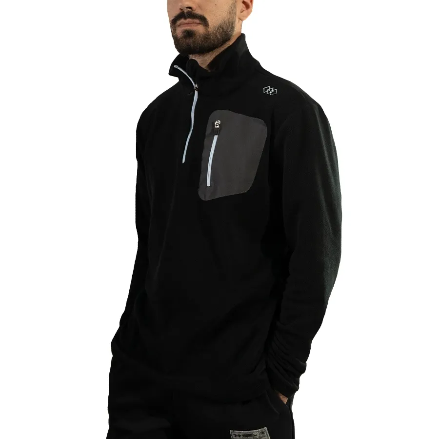 Imagen 1 de 5 de Buzo Kamp Micropolar H25-NEGRO