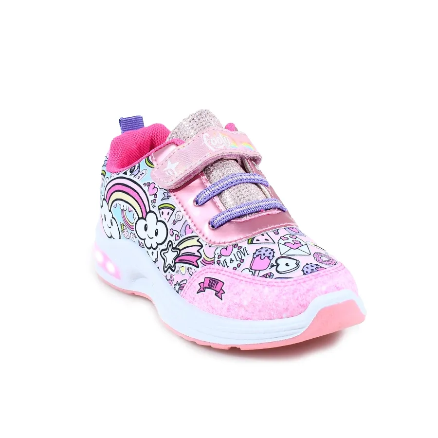 Imagen 1 de 4 de Zapatillas Footy Pop Arcoíris-ROSA/BLANCO