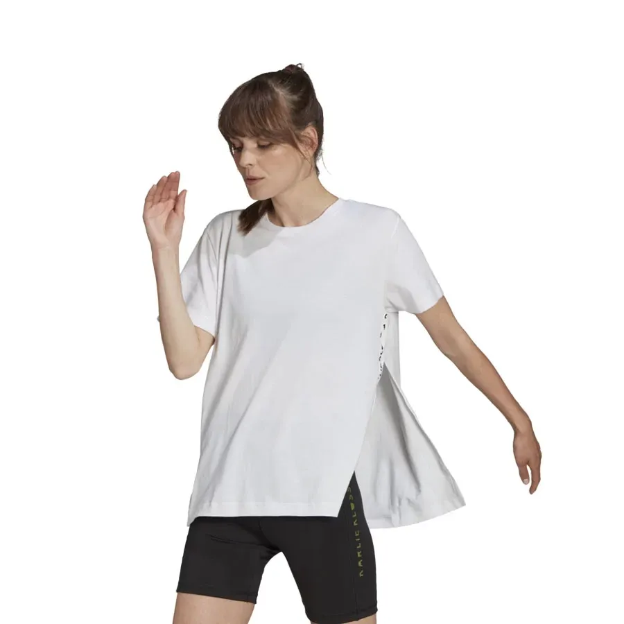 Imagen 2 de 5 de Remera adidas Kk Loose-BLANCO