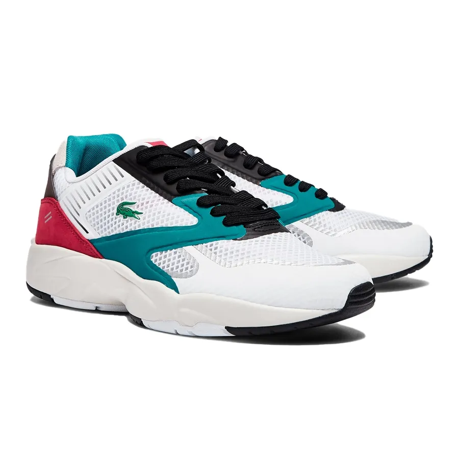 Imagen 1 de 4 de Zapatillas Lacoste Strom 96 Nano-BLANCO/PETROLEO/BORDO