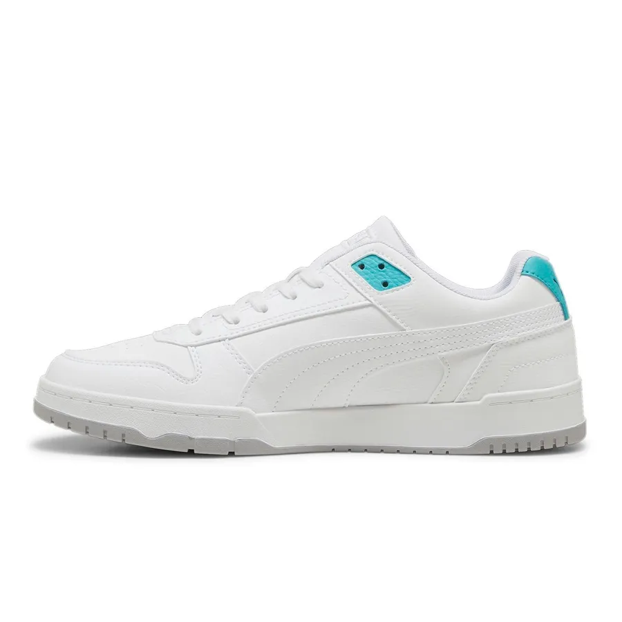 Imagen 2 de 6 de Zapatillas Puma Mapf1 Rbd Game Low-BLANCO/CELESTE/GRIS