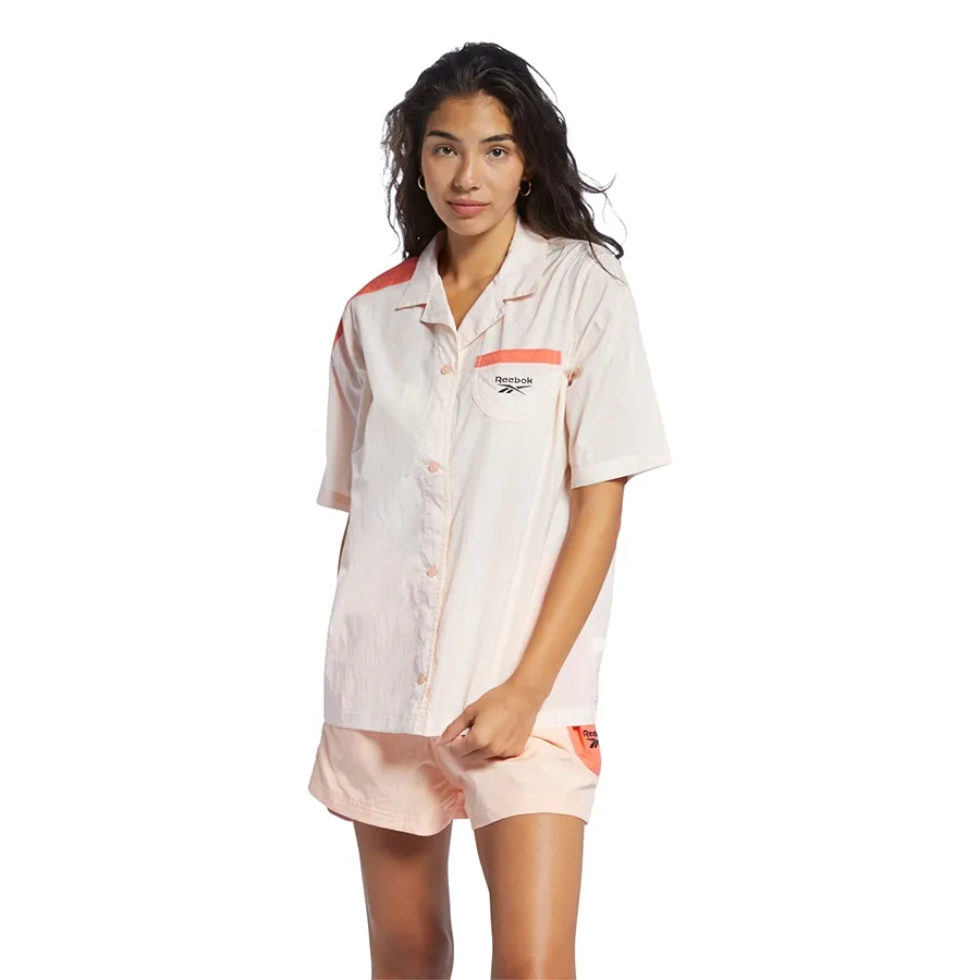 Imagen 2 de 5 de Remera Reebok Classics Resort-SALMON