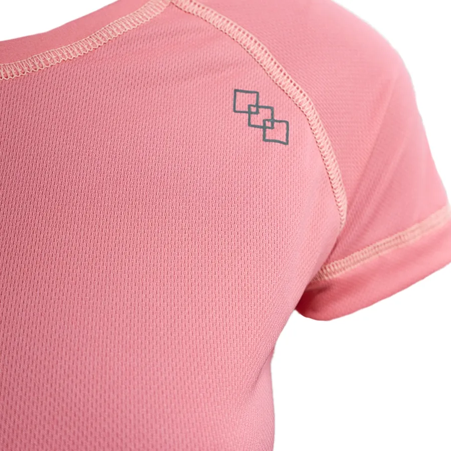 Imagen 3 de 4 de Remera Kamp Quickvent Odor Free 23-ROSA FLUOR