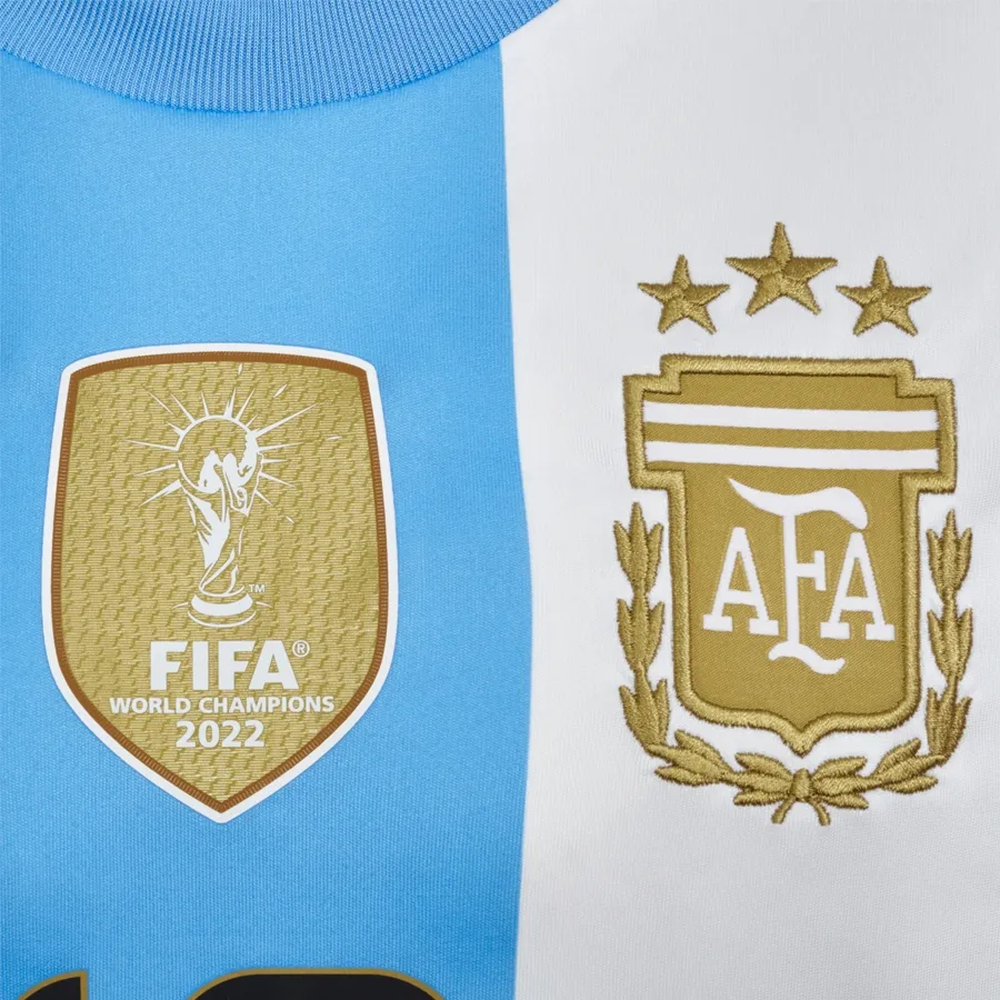 Imagen 2 de 3 de Camiseta adidas Afa Messi-BLANCO/CELESTE