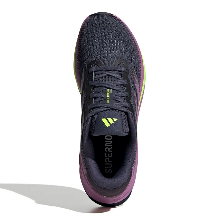 Imagen 4 de 8 de Zapatillas adidas Supernova Rise-MARINO/MORADO/VERDE FLUOR