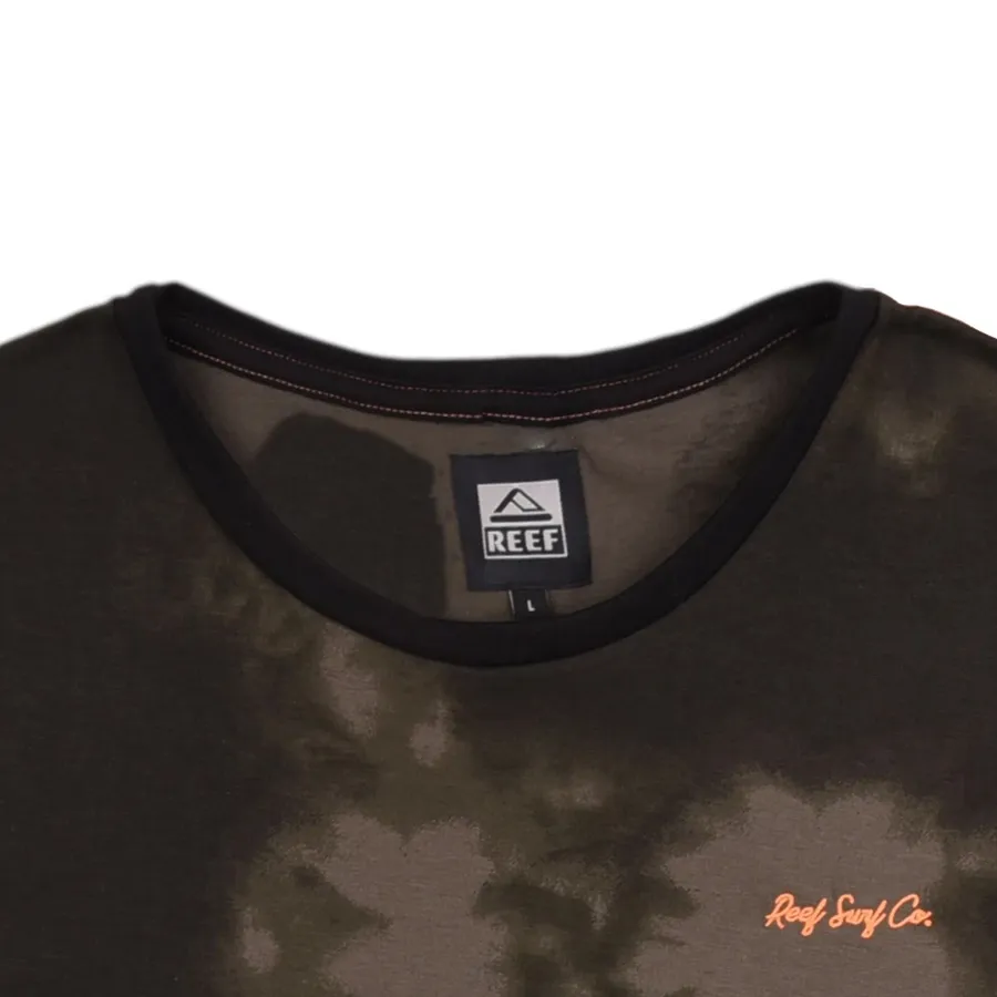 Imagen 2 de 4 de Remera Reef Dyed-VERDE/NEGRO