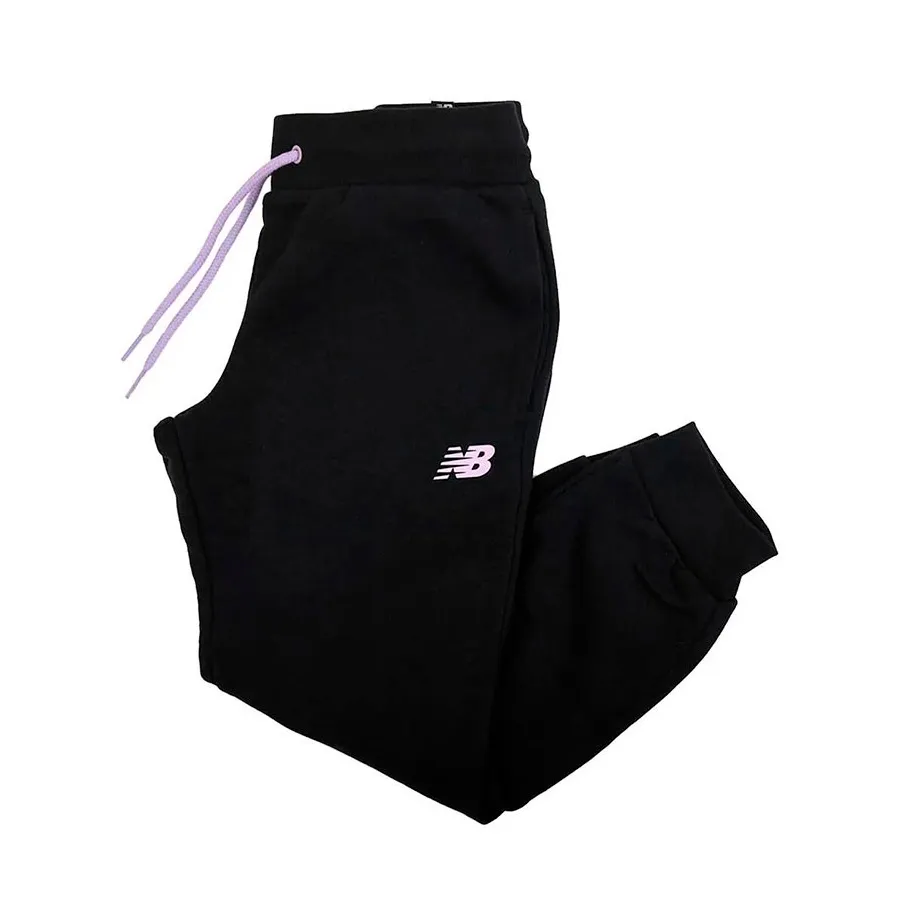 Imagen 1 de 2 de Pantalón New Balance Essentials-NEGRO/LILA