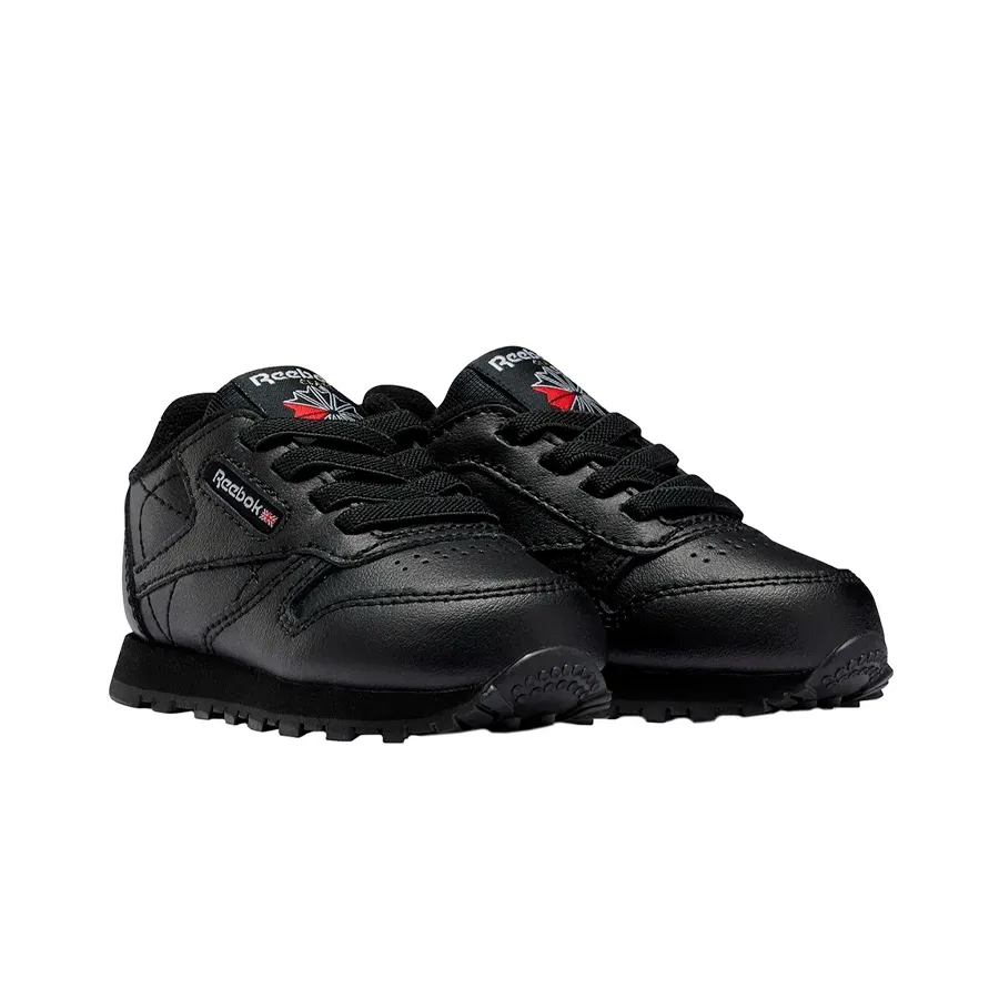 Imagen 1 de 4 de Zapatillas Reebok Classic Leather Kids-NEGRO/NEGRO