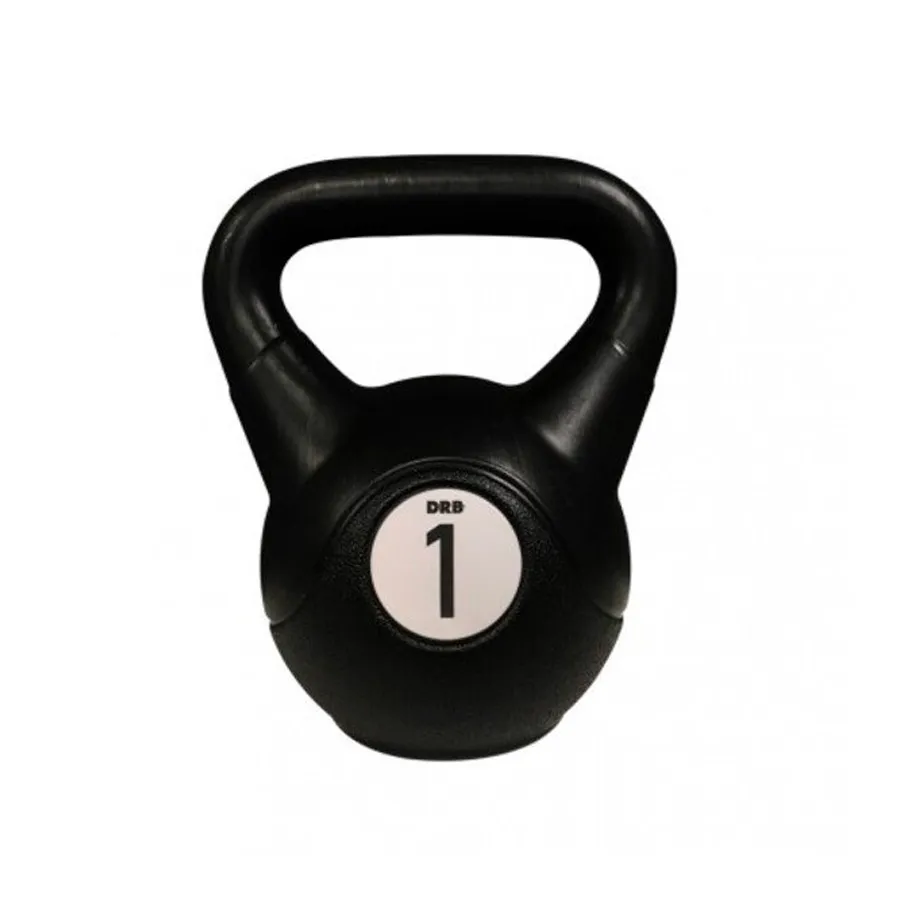 Imagen 2 de 5 de Pesa Rusa 1-3Kg s/Relleno Drb-NEGRO