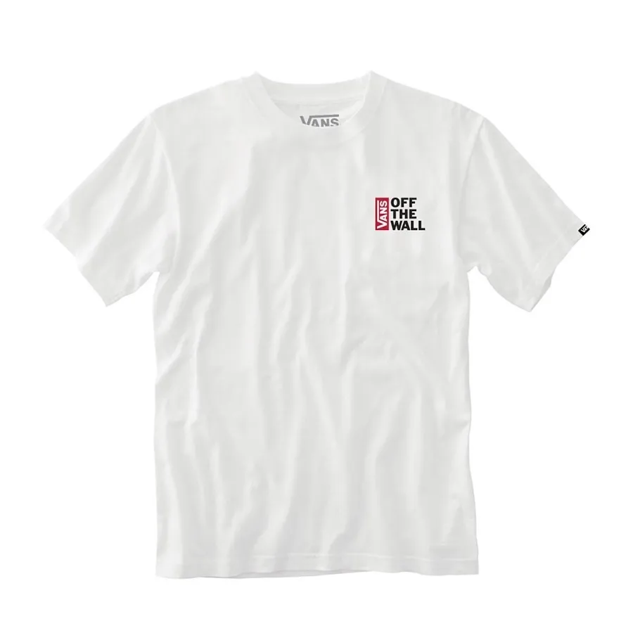 Imagen 0 de 3 de Remera Vans Off The Wall Classic-BLANCO/NEGRO/ROJO