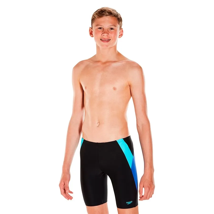 Imagen 2 de 4 de Malla Speedo Colour Block Jammer-NEGRO/AZUL