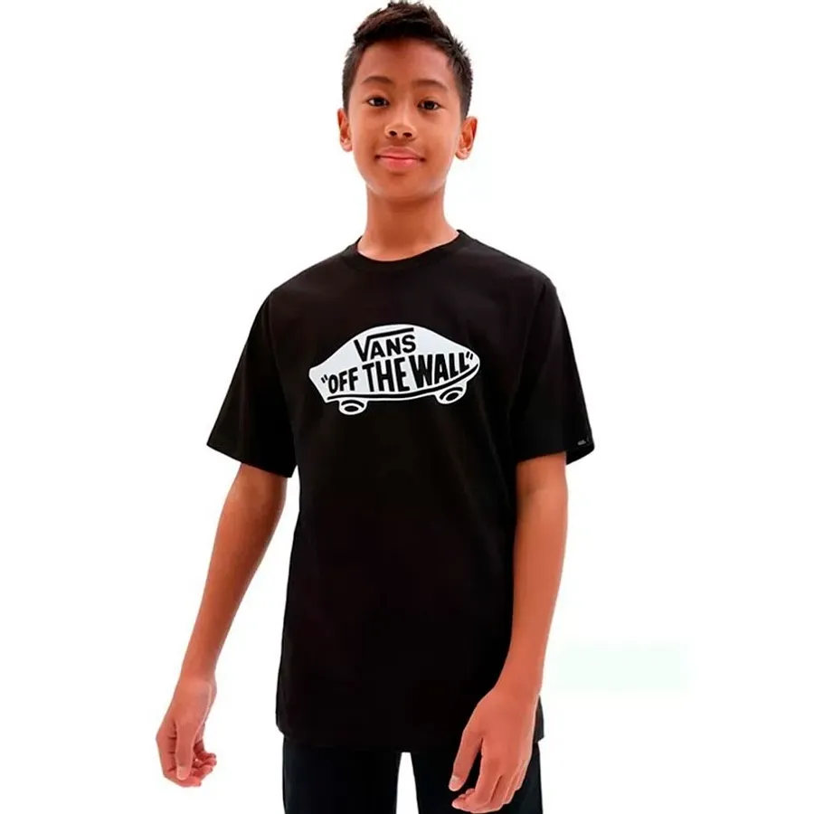 Imagen 0 de 1 de Remera Vans Otw Boys Logo-NEGRO