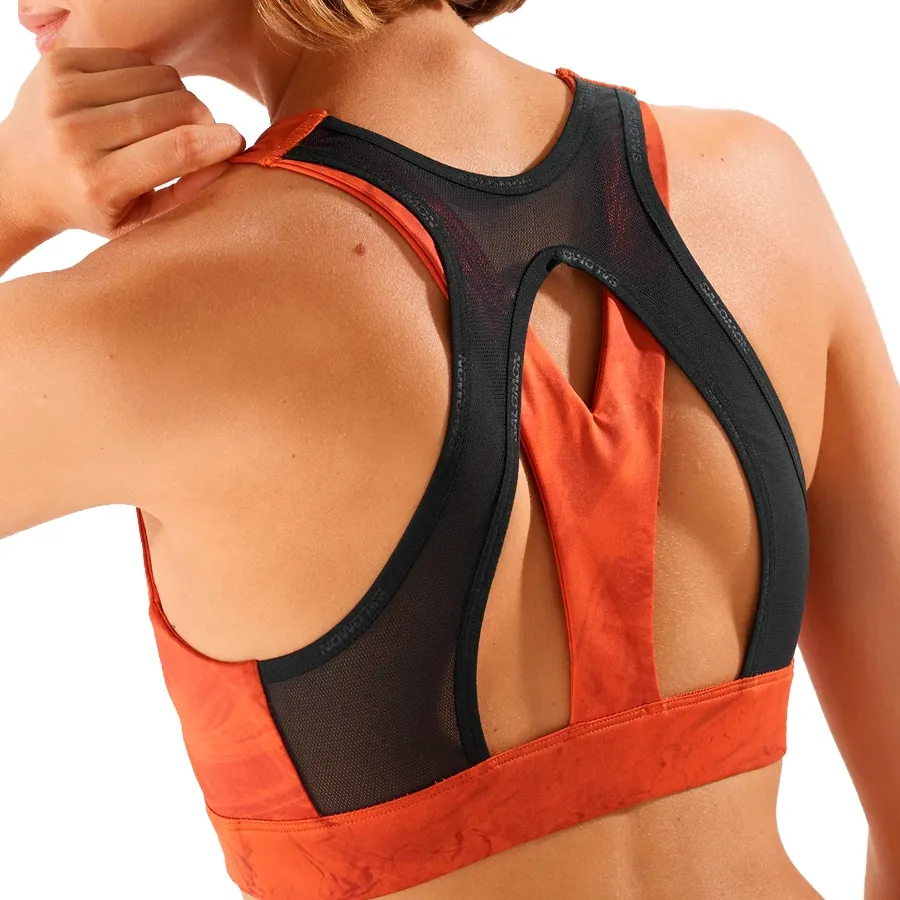 Imagen 3 de 4 de Top Salomon Cross Run Bra-OCRE