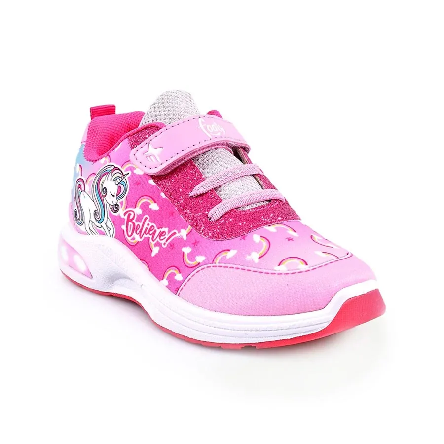 Imagen 1 de 4 de Zapatillas Footy Pop C/Luz Unicornio-ROSA/FUCSIA/BLANCO