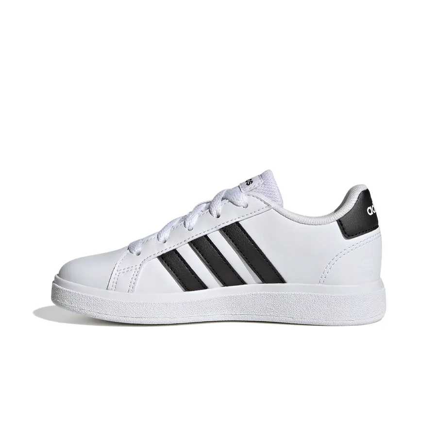 Imagen 2 de 7 de Zapatillas adidas Grand court 2.0 Kids-BLANCO/NEGRO