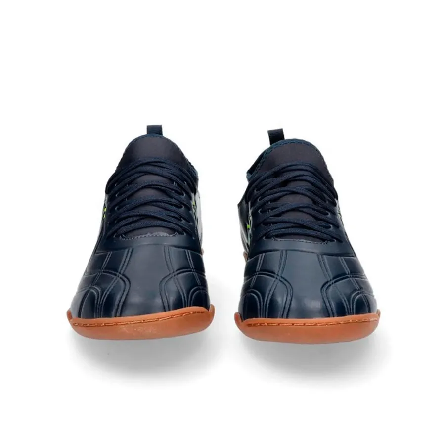 Imagen 3 de 4 de Botines Kappa Veloce Ic-AZUL/ VERDE FLUOR