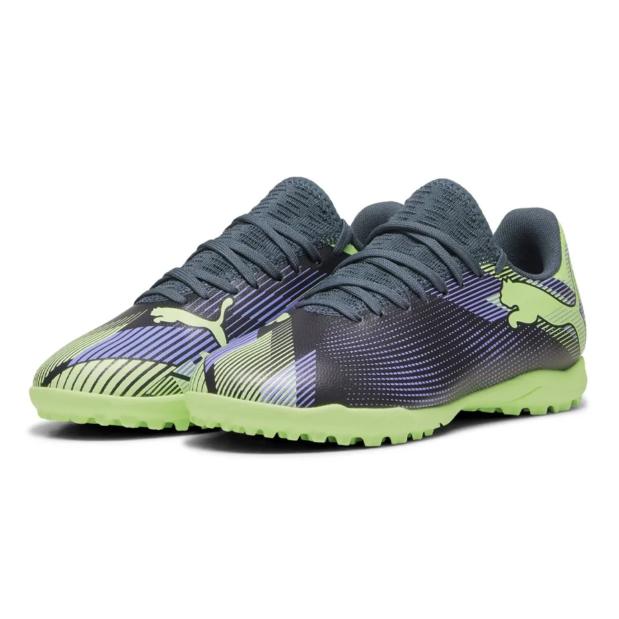 Imagen 1 de 5 de Botines Puma Future 7 Play Jr-PETROLEO/VIOLETA/LIMA