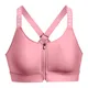 top-under-armour-infinity-high-bra-zip-ROSA