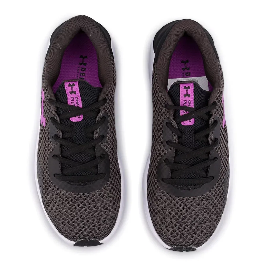 Imagen 3 de 6 de Zapatillas Under Armour Charged Pursuit 3-NEGRO/GRAFITO/FUCSIA