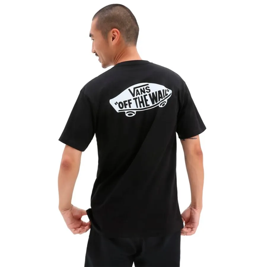 Imagen 3 de 5 de Remera Vans Otw Classic Back-NEGRO/BLANCO