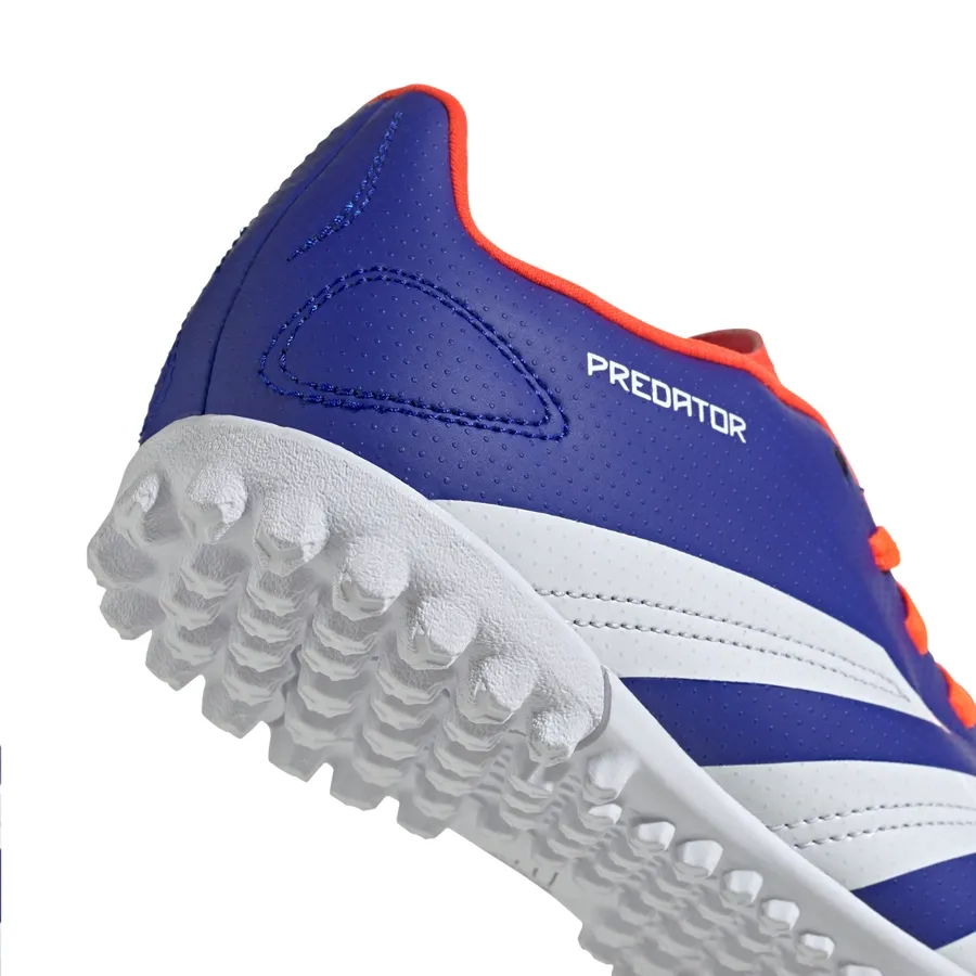 Imagen 5 de 8 de Botines adidas Predator Club In Tf J-AZUL/NARANJA/BLANCO
