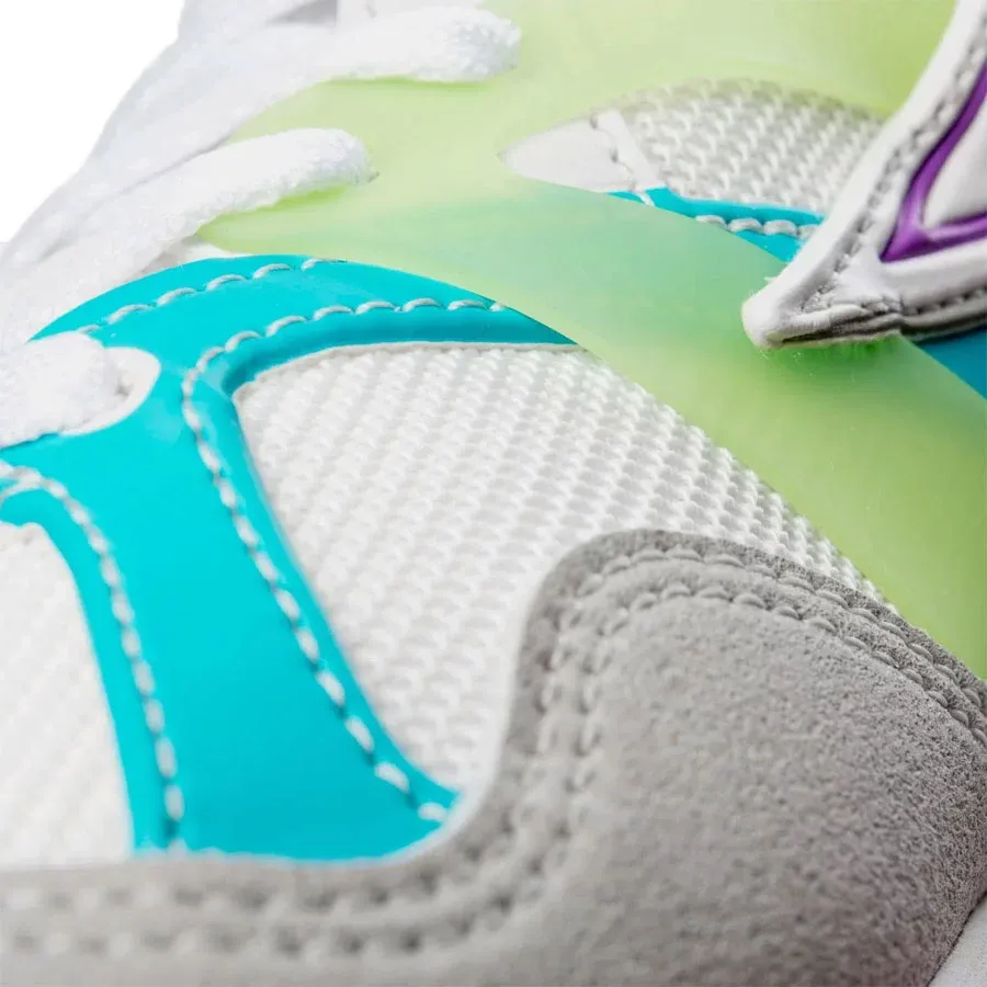 Imagen 5 de 7 de Zapatillas Fila Sandenal Wedge-BLANCO/TURQUESA/LIMA