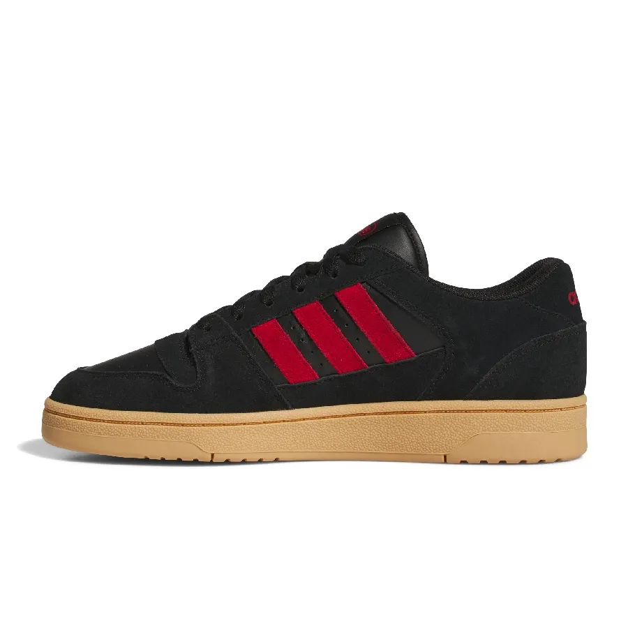 Imagen 2 de 7 de Zapatillas adidas Break Start Premium Low-NEGRO/ROJO/CARAMELO