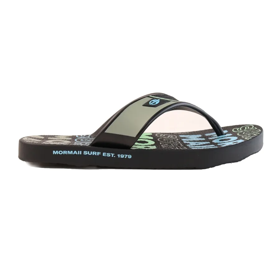 Imagen 0 de 5 de Ojotas Mormaii Neocycle Kids-NEGRO/VERDE