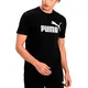 remera-puma-ess-logo-NEGRO/BLANCO
